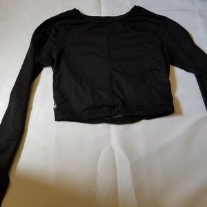 Long sleeve gym top